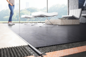 Schluter — Profiles of the floor, wall, stairs