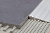 Schluter — Profiles of the floor, wall, stairs