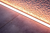 Schluter — Profiles of the floor, wall, stairs