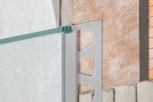 Schluter — Profiles of the floor, wall, stairs