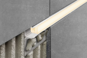 Schluter — Profiles of the floor, wall, stairs