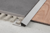 Schluter — Profiles of the floor, wall, stairs