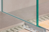 Schluter — Profiles of the floor, wall, stairs