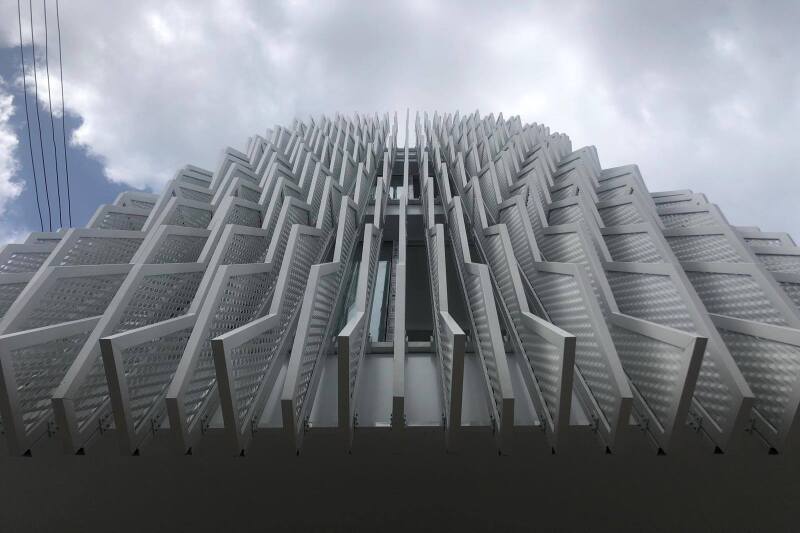 Kasso — Aluminum perforated façade