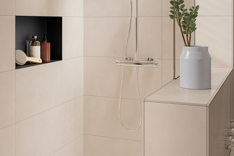 Schluter — Profiles of the floor, wall, stairs