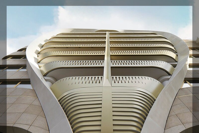 Kasso — Aluminum perforated façade