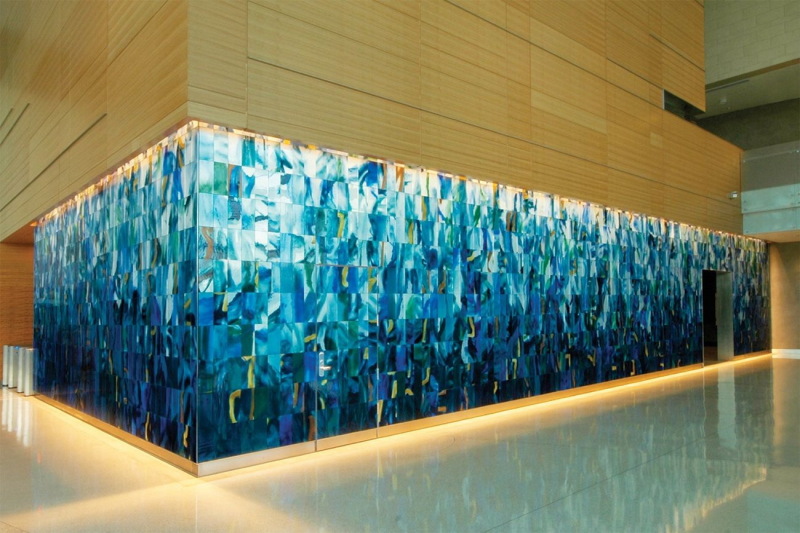 Lamberts — Glass partitions