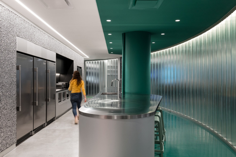 Lamberts — Glass partitions