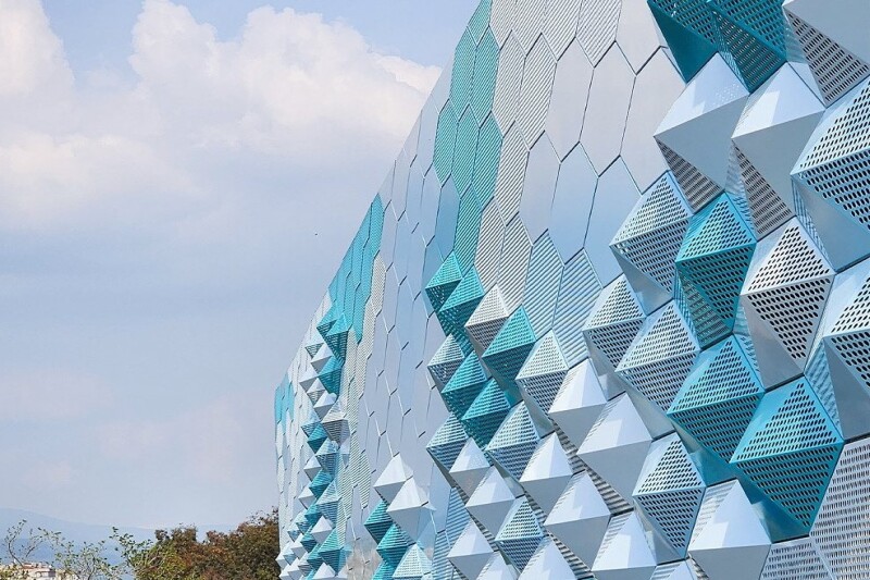 Kasso — Aluminum perforated façade