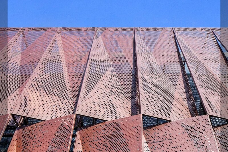 Kasso — Aluminum perforated façade