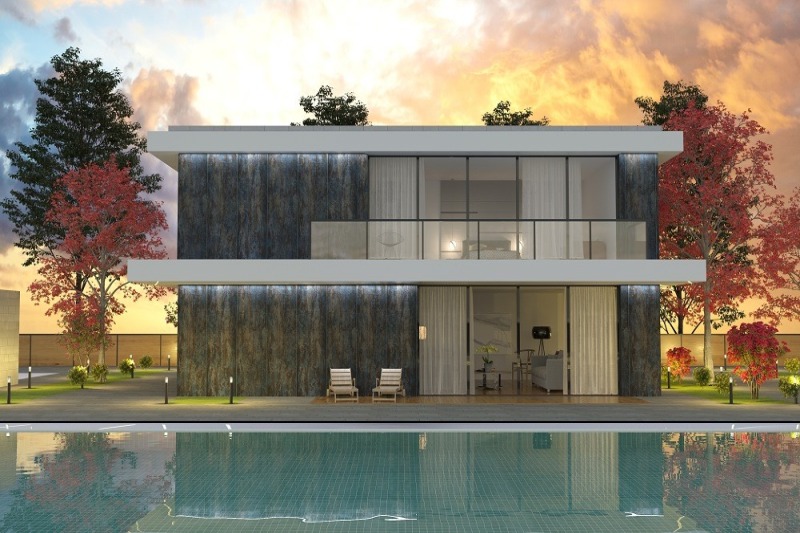 Techlam by Levantina — Porcelain Tile for  Façade