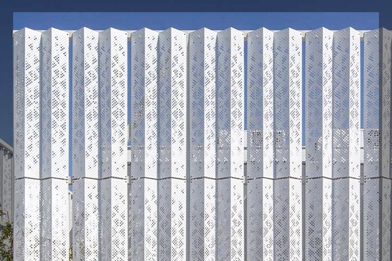 Kasso — Aluminum perforated façade