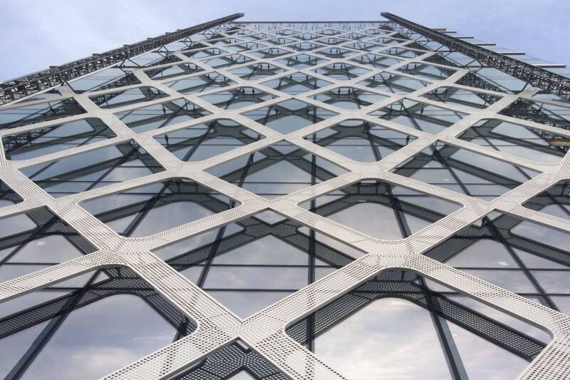 Kasso — Aluminum perforated façade