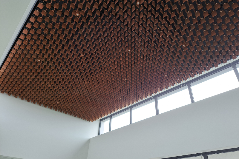Individual Residential House — Open-Cell Ceiling