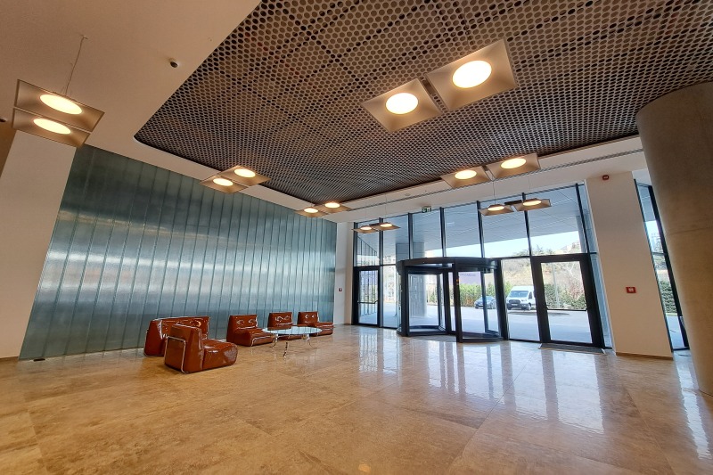 Mziuri Business Centre — Lobby ceiling