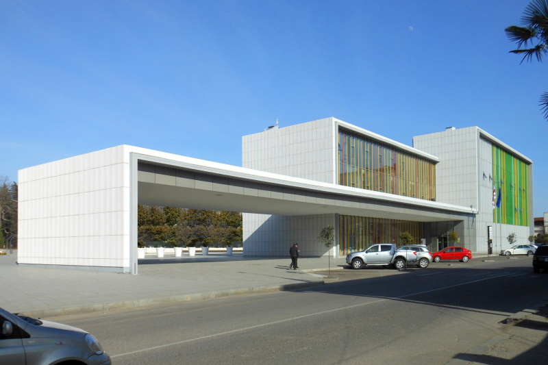 Public Service Hall of Zugdidi — FAÇADE