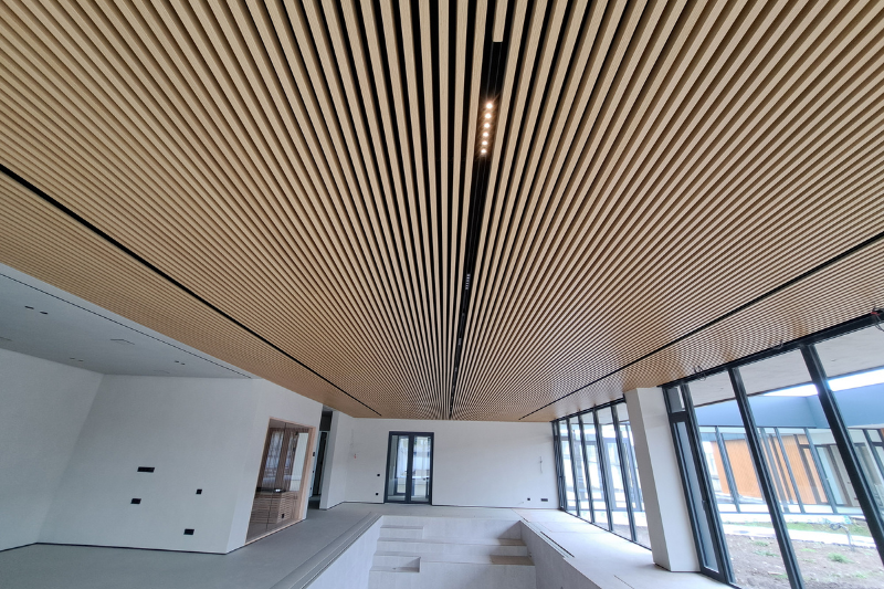 Individual Residential House — Vertical Baffle Ceiling