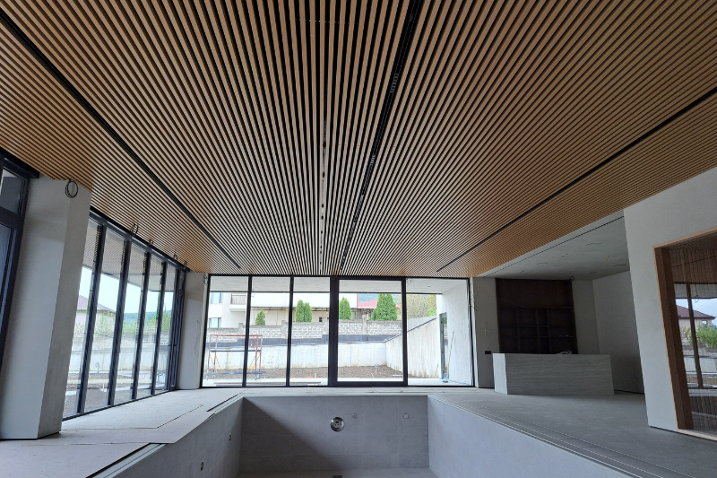 Individual Residential House — Vertical Baffle Ceiling